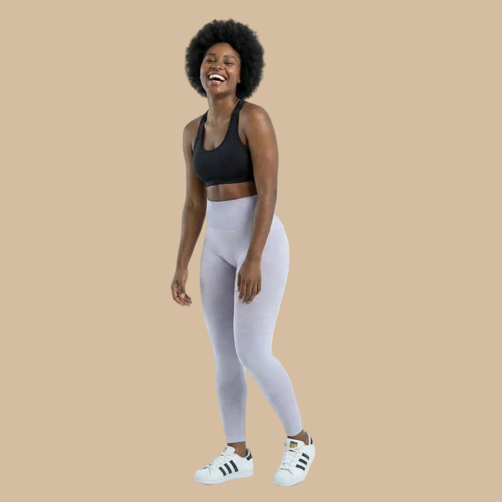 ✨Lenntia™ Leggings Moldeadores 3D – Lila Suave Efecto Push-Up