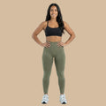 ✨Lenntia™ Leggings Moldeadores 3D – Verde Army Efecto Push-Up