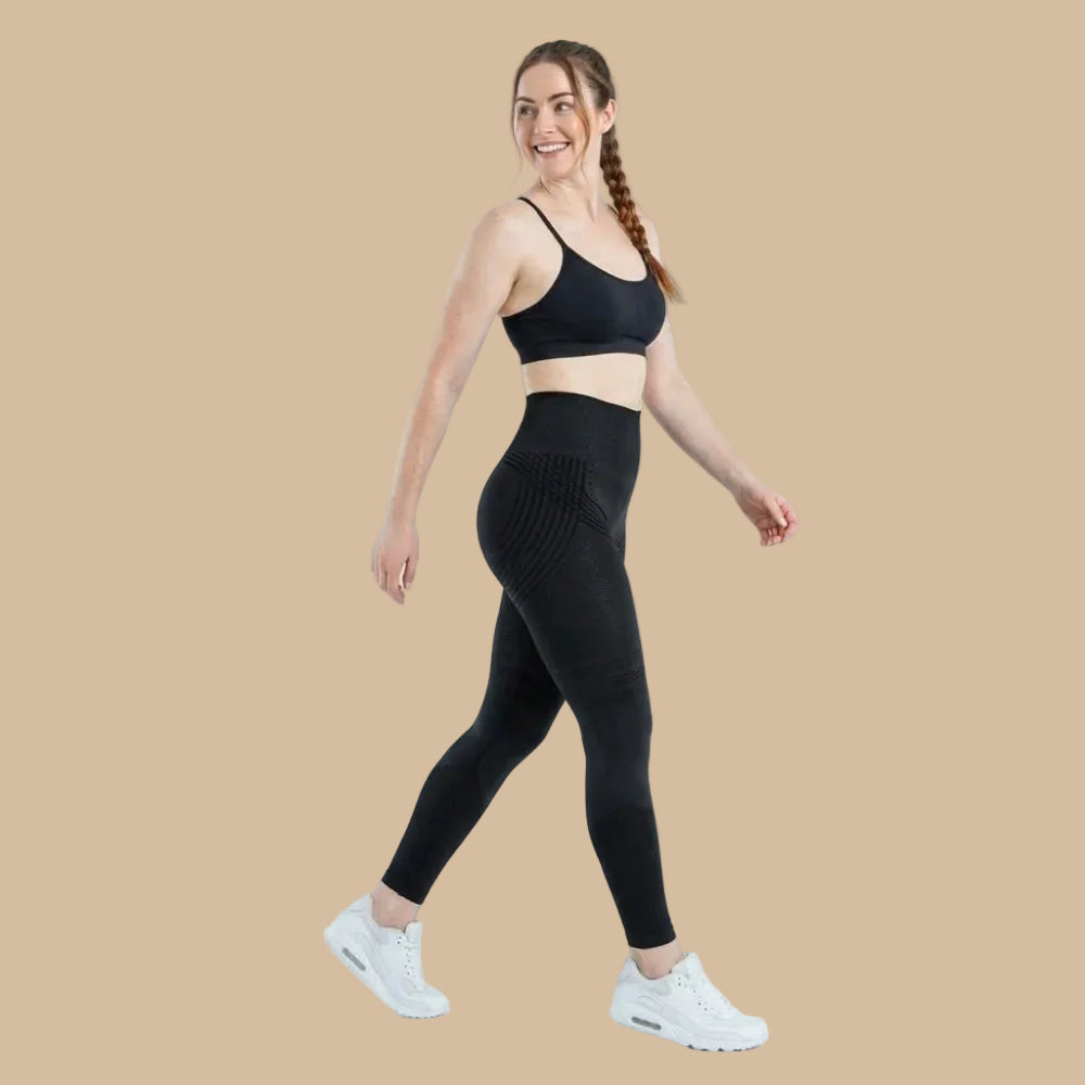 Lenntia™ Leggings Moldeadores 3D – Negro Clásico Efecto Push-Up