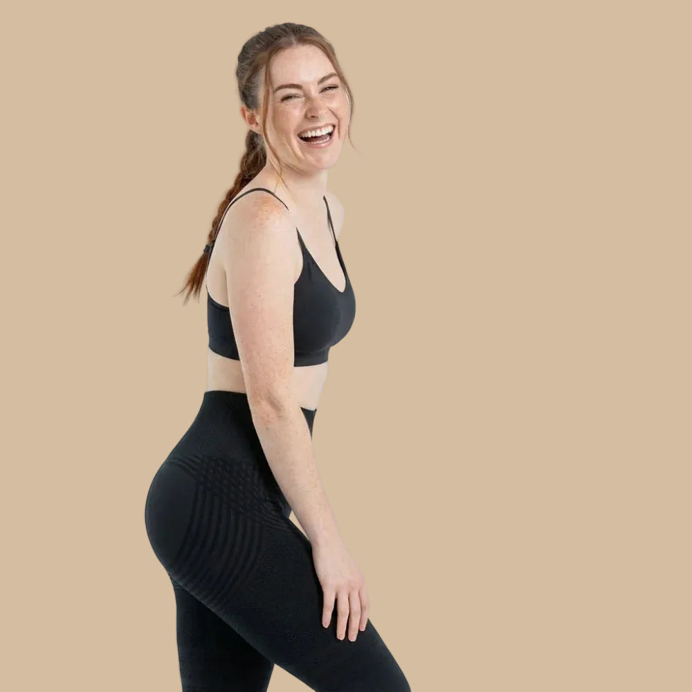 Lenntia™ Leggings Moldeadores 3D – Negro Clásico Efecto Push-Up