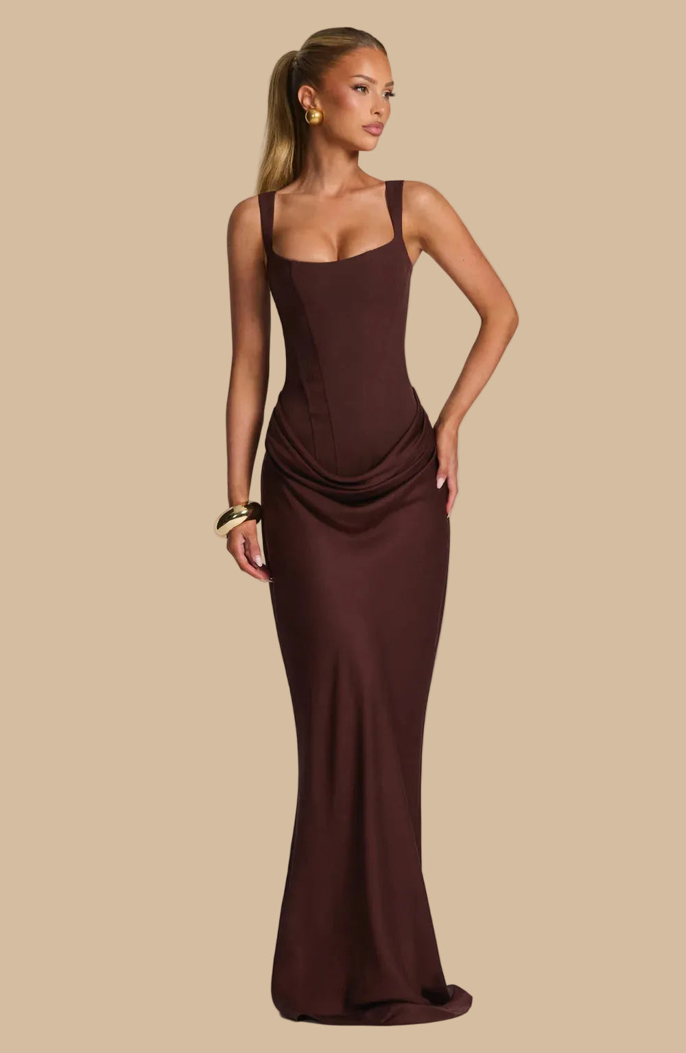 Aria Draped Dress
