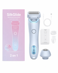 SilkGlide 2 en 1 — Afeitadora y Depiladora Corporal
