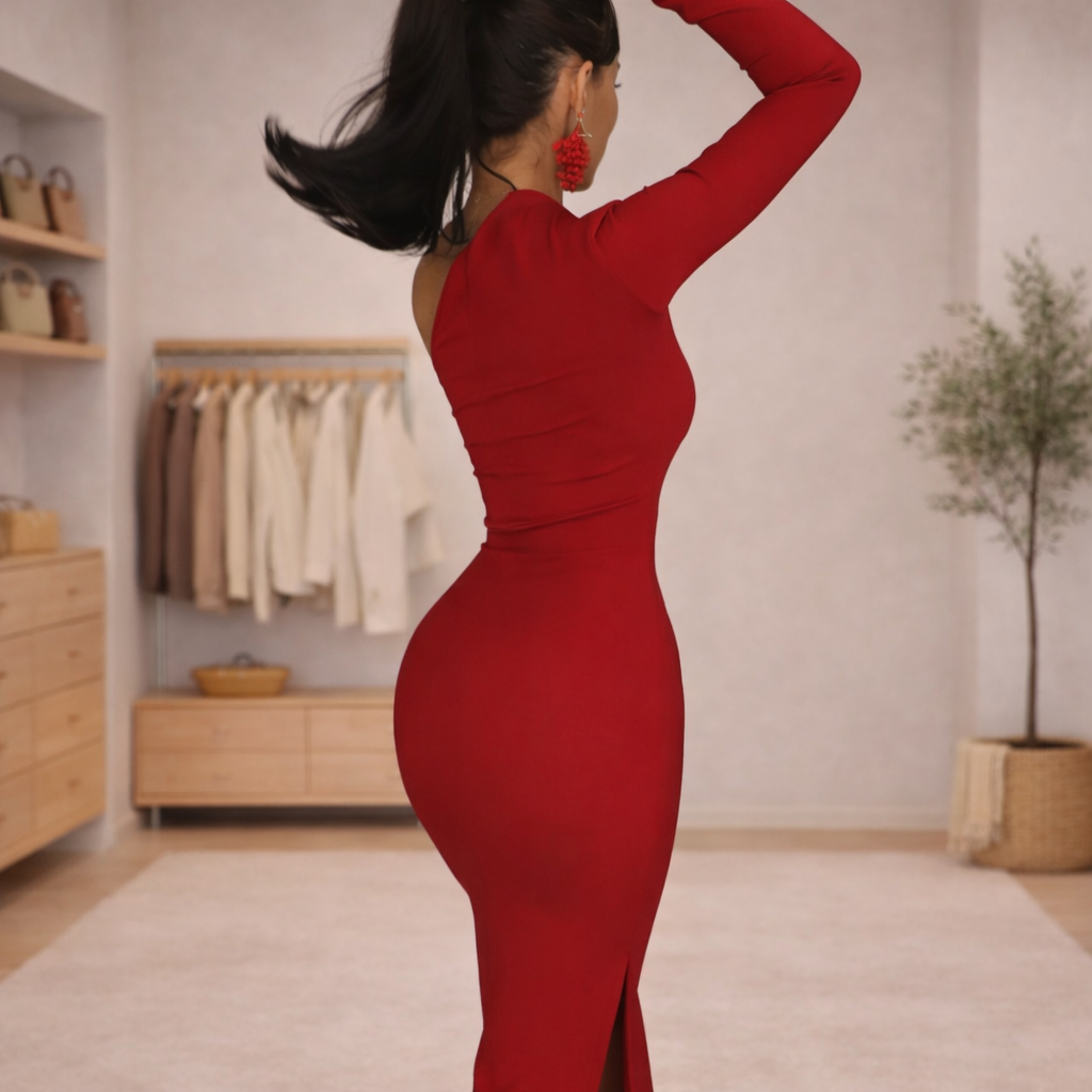 Asymmetrical dress Lara