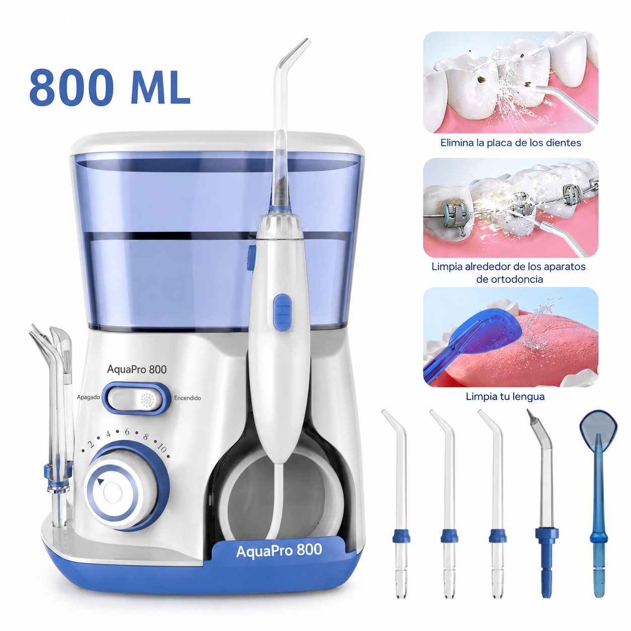 AQUAPRO 800 — Irrigador Dental Profesional