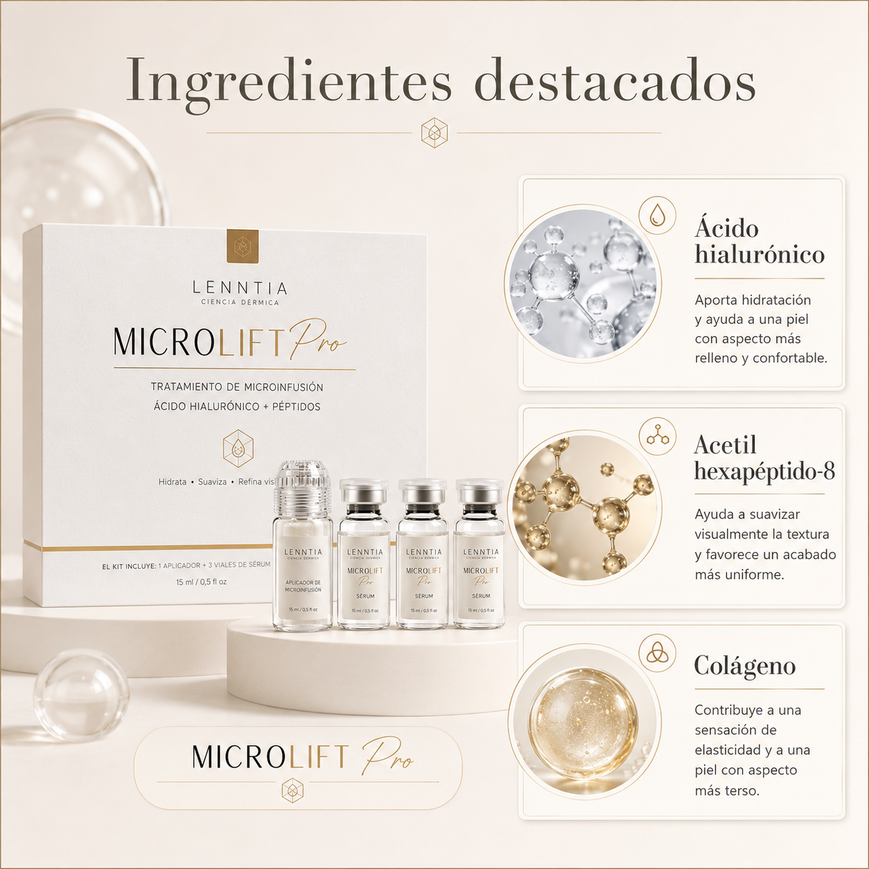 MICROLIFT Pro - Tratamiento de microinfusión