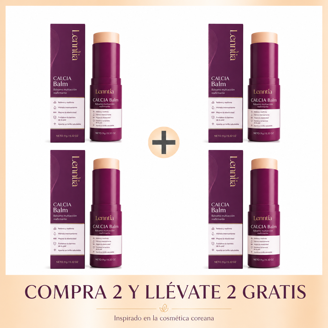 CALCIA Balm - Cosmética coreana en stick
