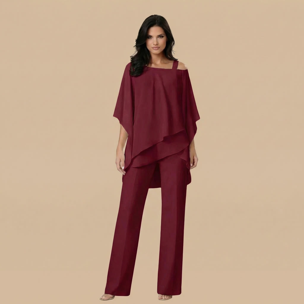 ✨Conjunto Nube Elegante | Ligero y Sofisticado Blusa + Pantalón