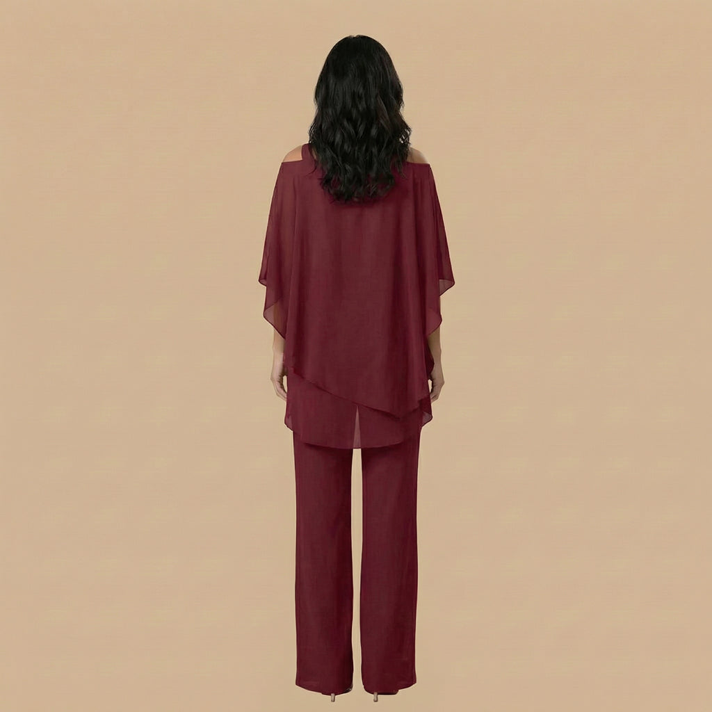 ✨Conjunto Nube Elegante | Ligero y Sofisticado Blusa + Pantalón