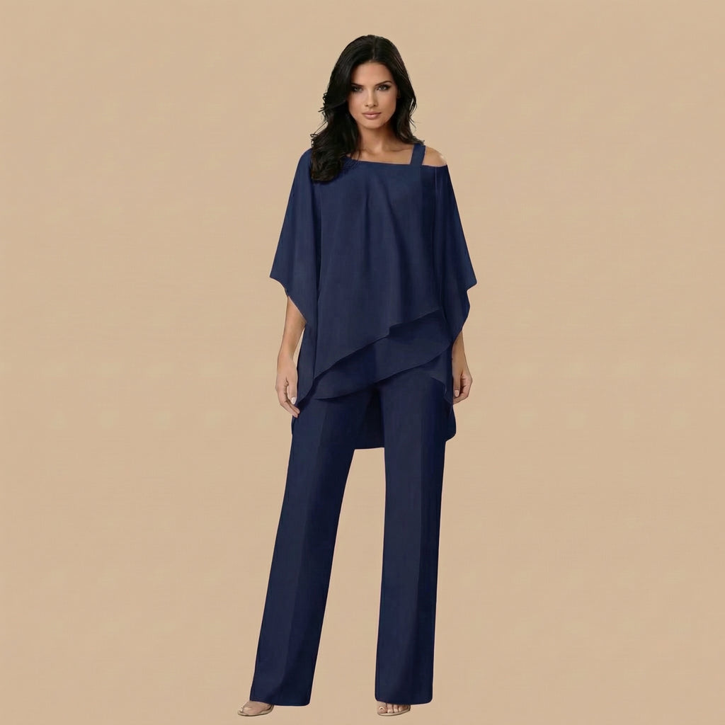 ✨Conjunto Nube Elegante | Ligero y Sofisticado Blusa + Pantalón