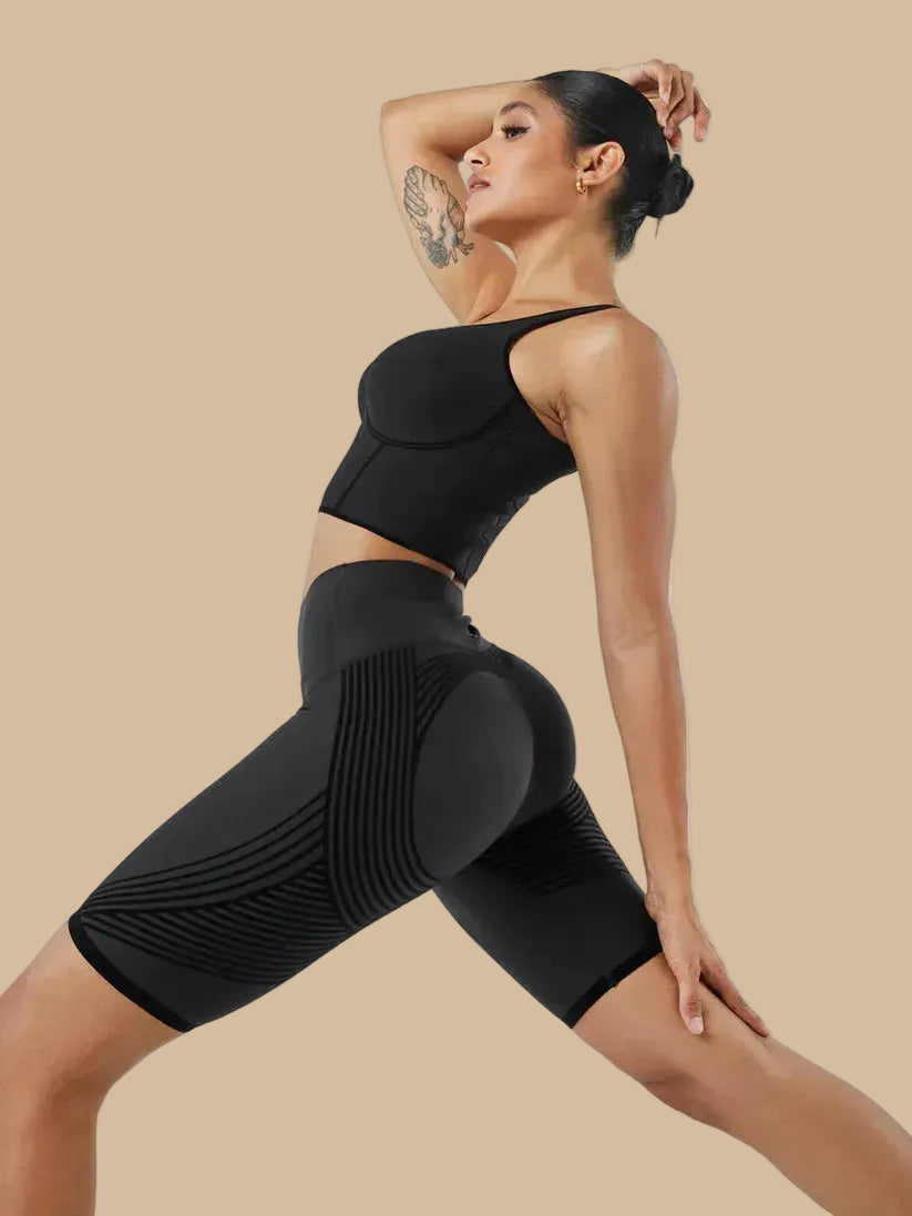 Lenntia™ Short de Compresión 3D – Moldea y Realza tu Figura