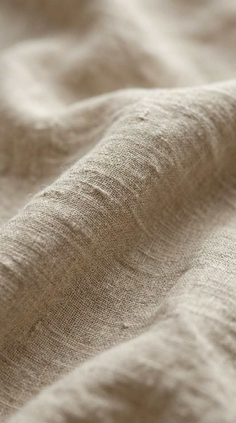 Mono de Lino de Corte Amplio – Negro, Beige y Oliva