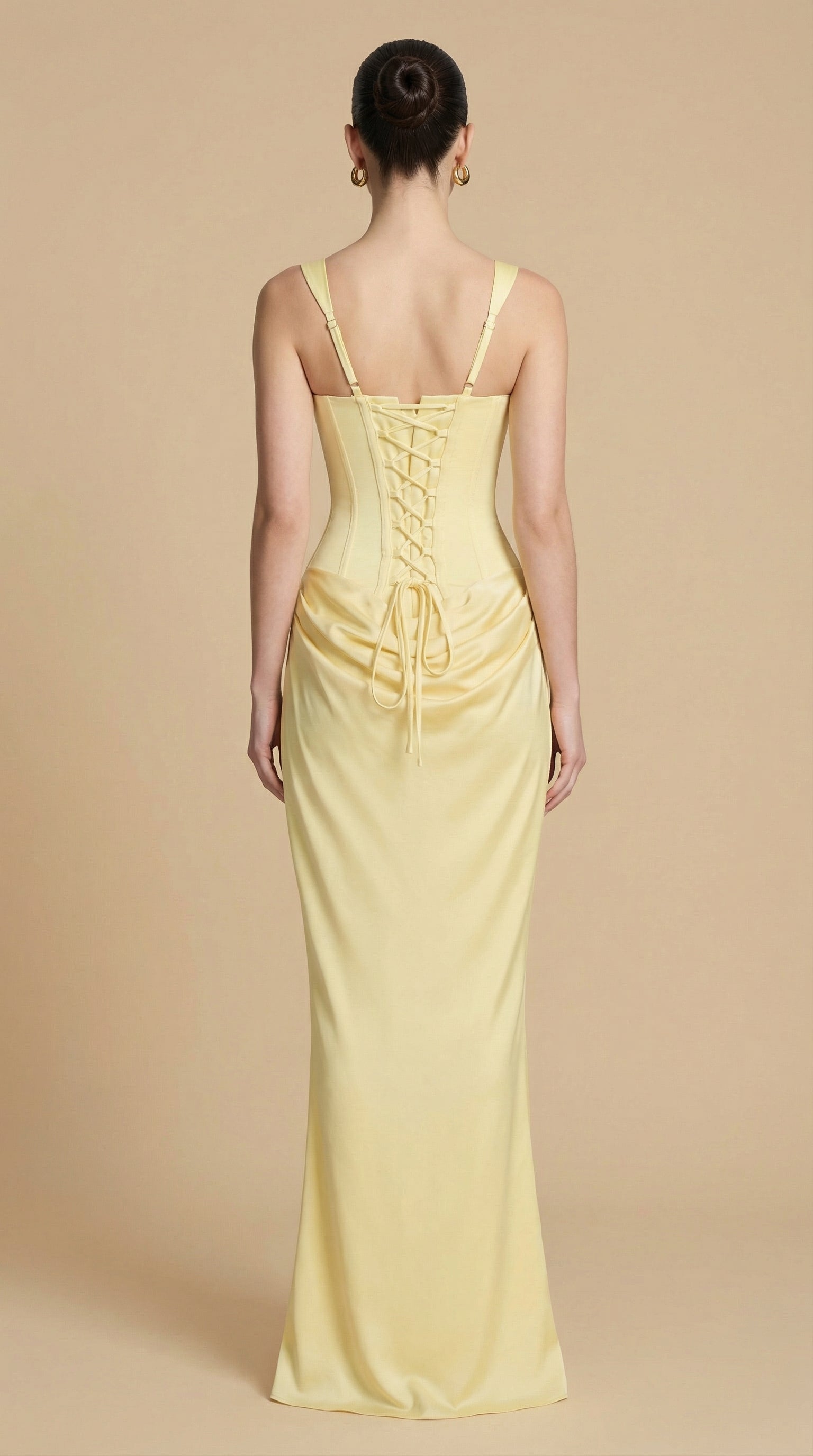 Sara long dress - Baby blue