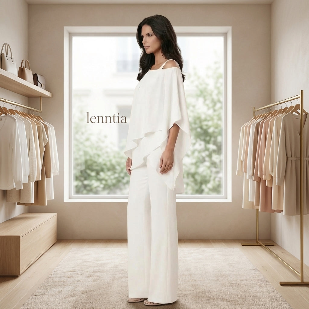 ✨Conjunto Nube Elegante | Ligero y Sofisticado Blusa + Pantalón