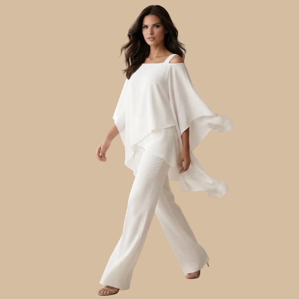 ✨Conjunto Nube Elegante | Ligero y Sofisticado Blusa + Pantalón